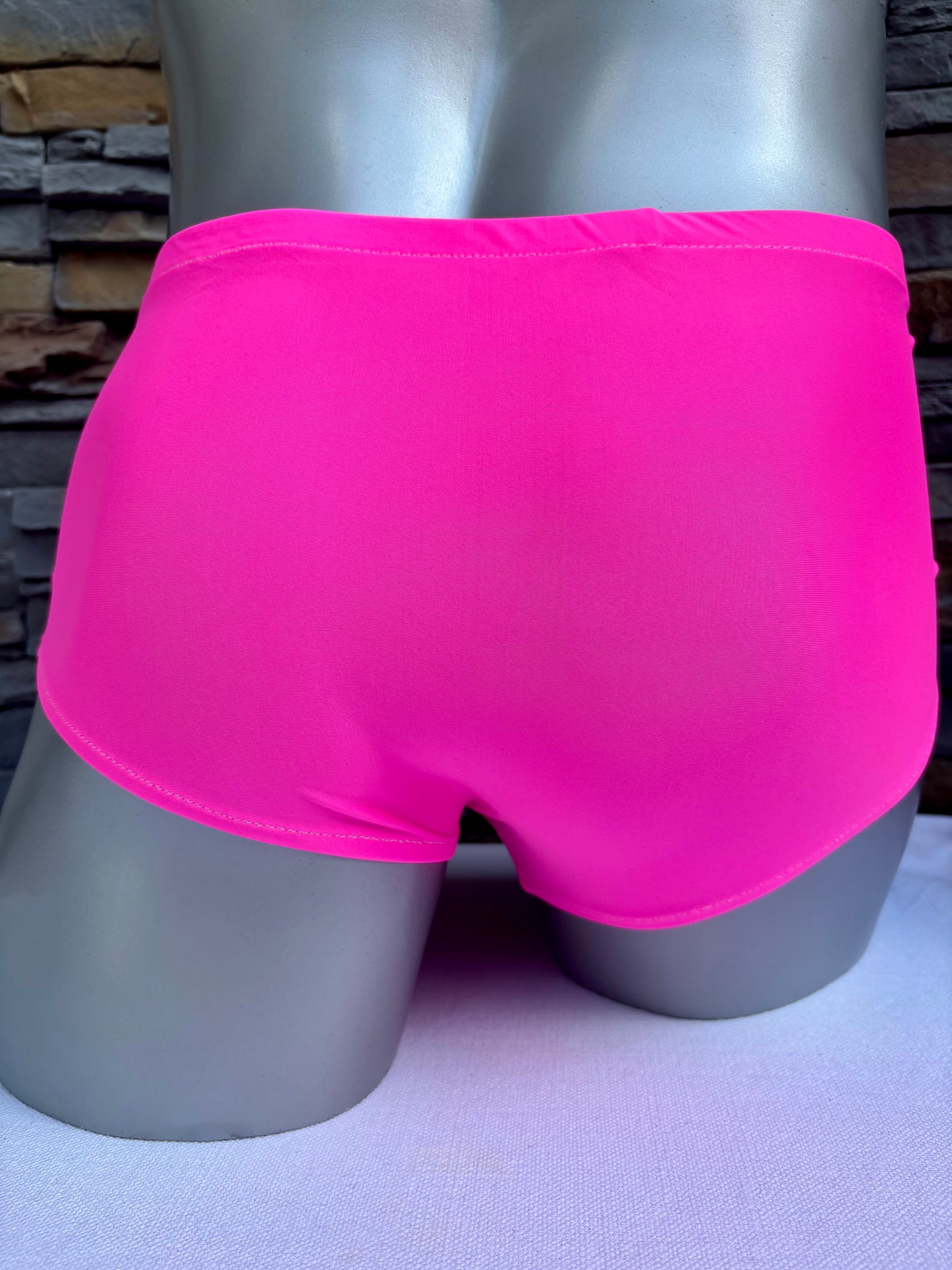 Slip de bain brésilien - rose fluo