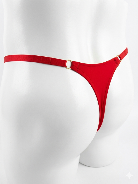 String de bain - rouge