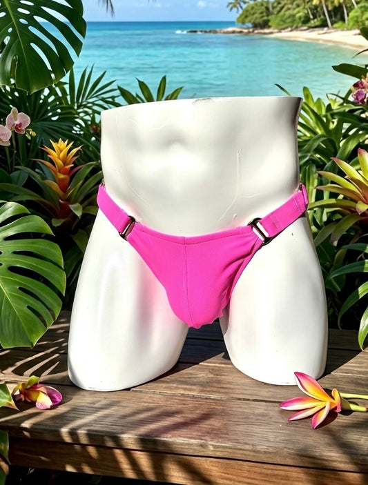 String de bain - rose