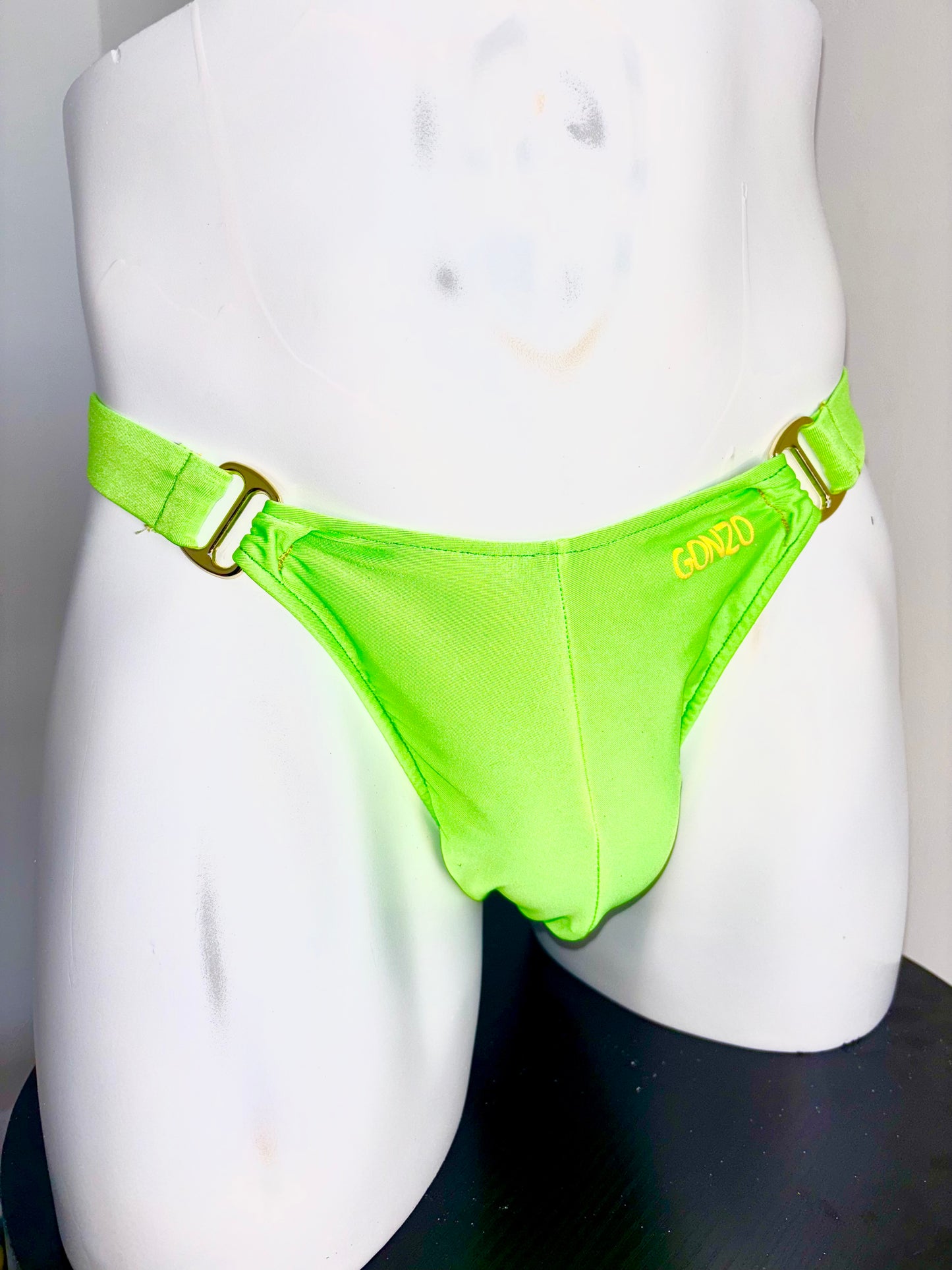String de bain - vert fluo