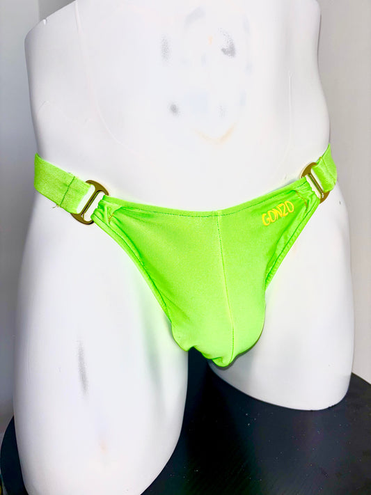 String de bain - vert fluo