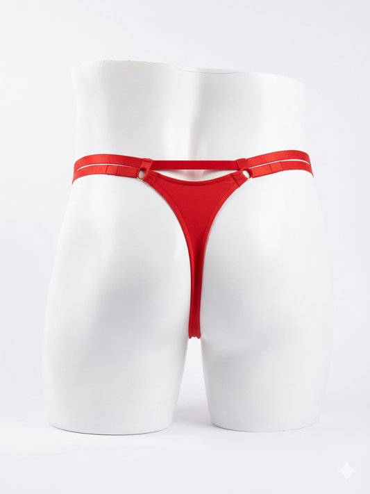 String de bain Gonzo - rouge