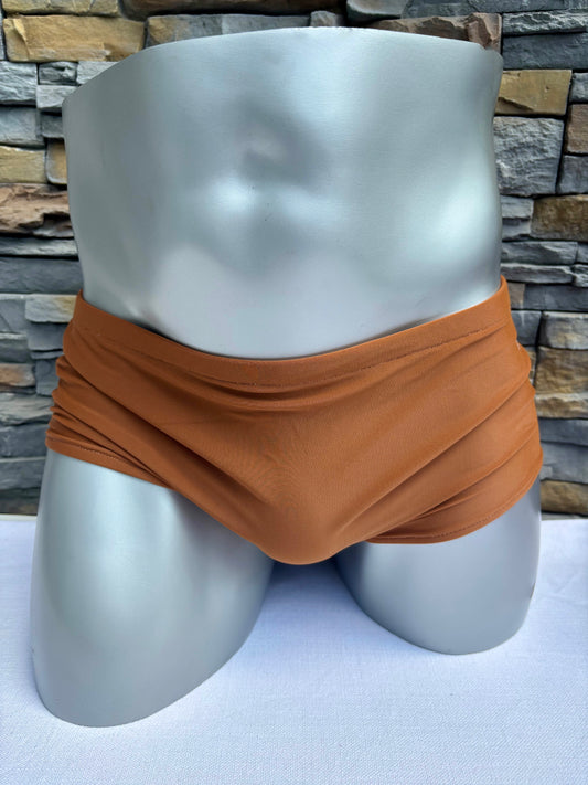 Slip de bain Brazil - marron