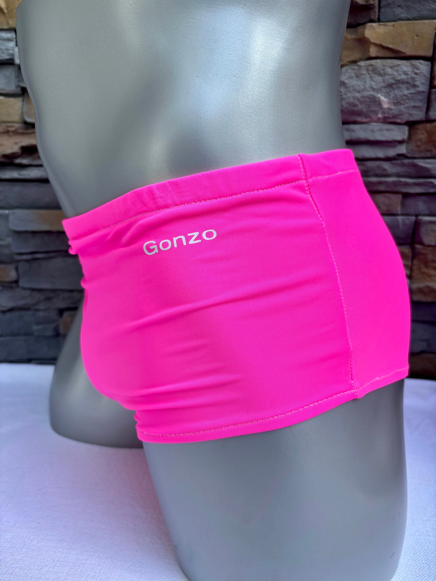 Slip de bain brésilien - rose fluo