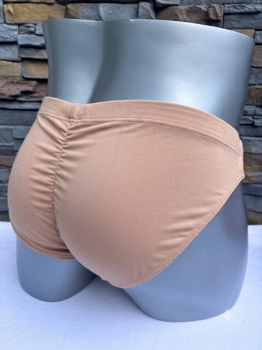 Slip de bain à fermoir doré