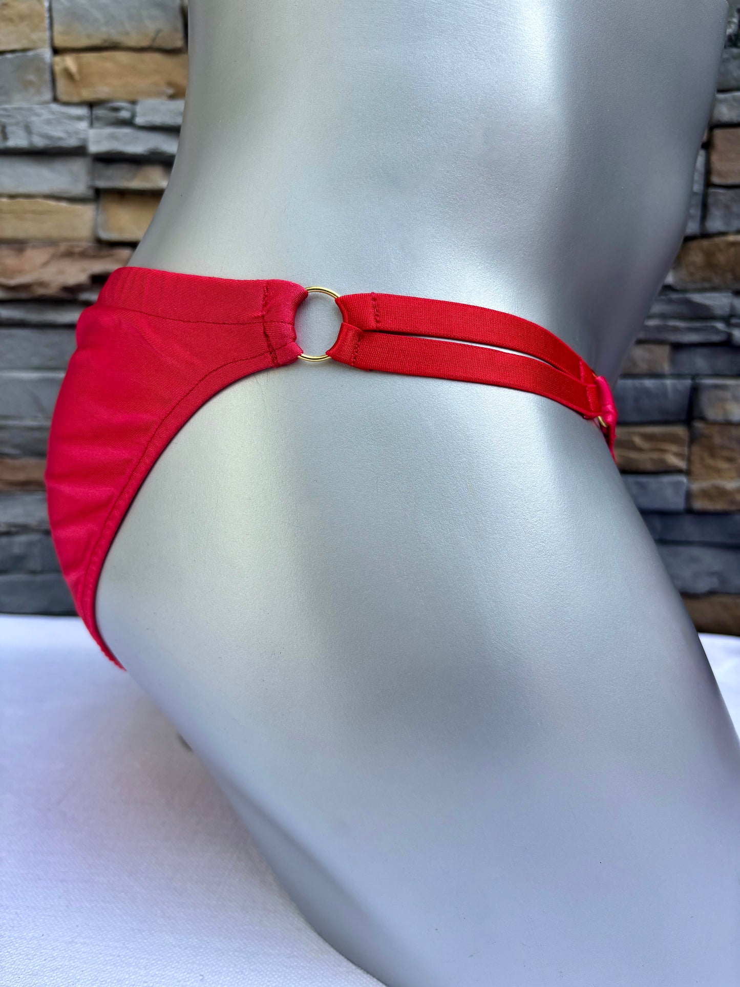 Slip de bain Gonzo - rouge