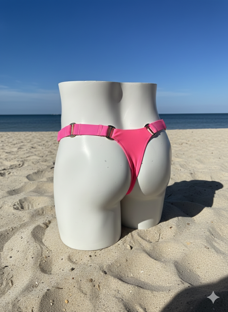 String de bain - rose