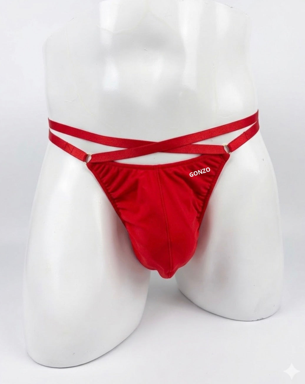 String de bain Gonzo - rouge